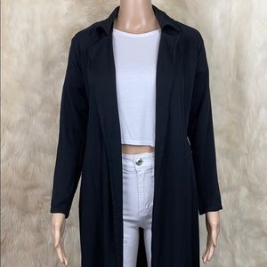 LONGLINE DUSTER COAT